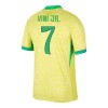 Camisetas Brasil Vini JR 7 Primera 2024 - Hombre